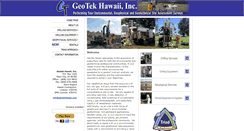 Desktop Screenshot of geotekhawaii.com